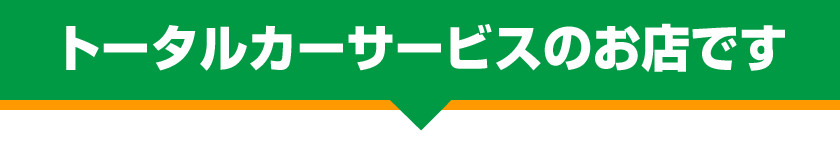 トータルカーサービスのお店です